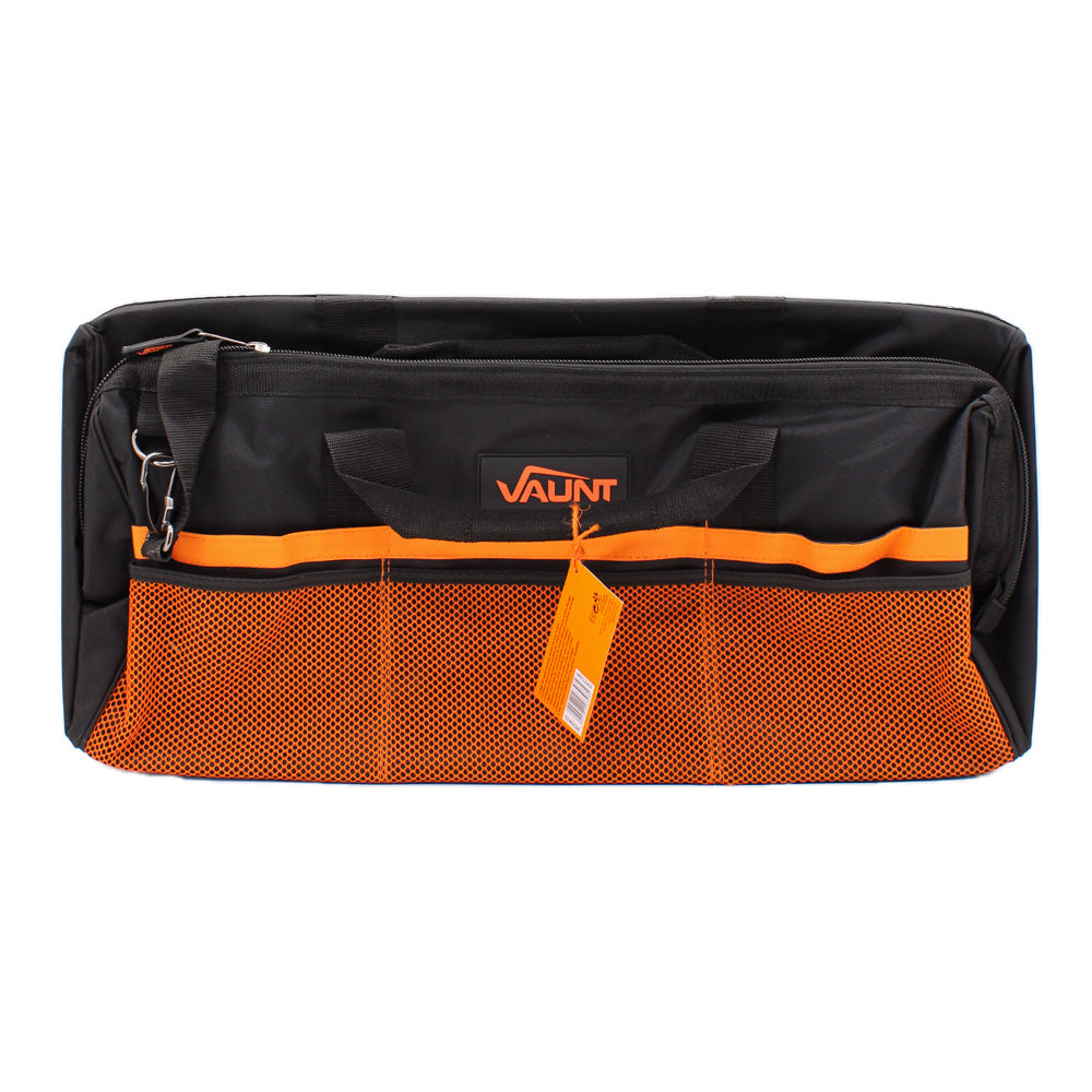 Vaunt Essentials 24'' Heavy Duty Hard Bottom Canvas Tool Bag