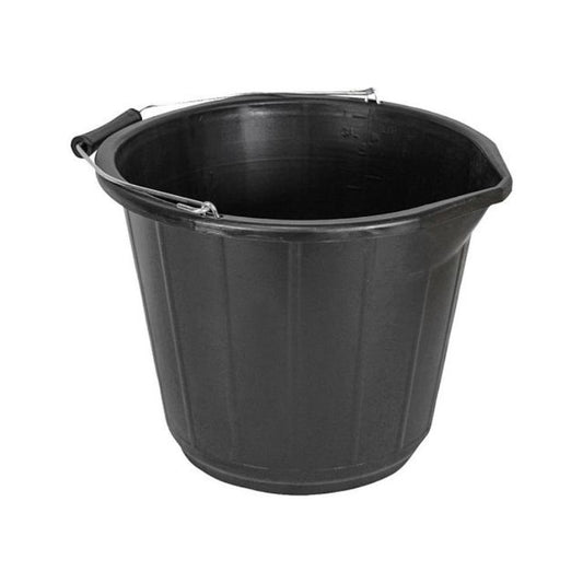 Faithfull 14 Litre (3 Gallons) Black Bucket