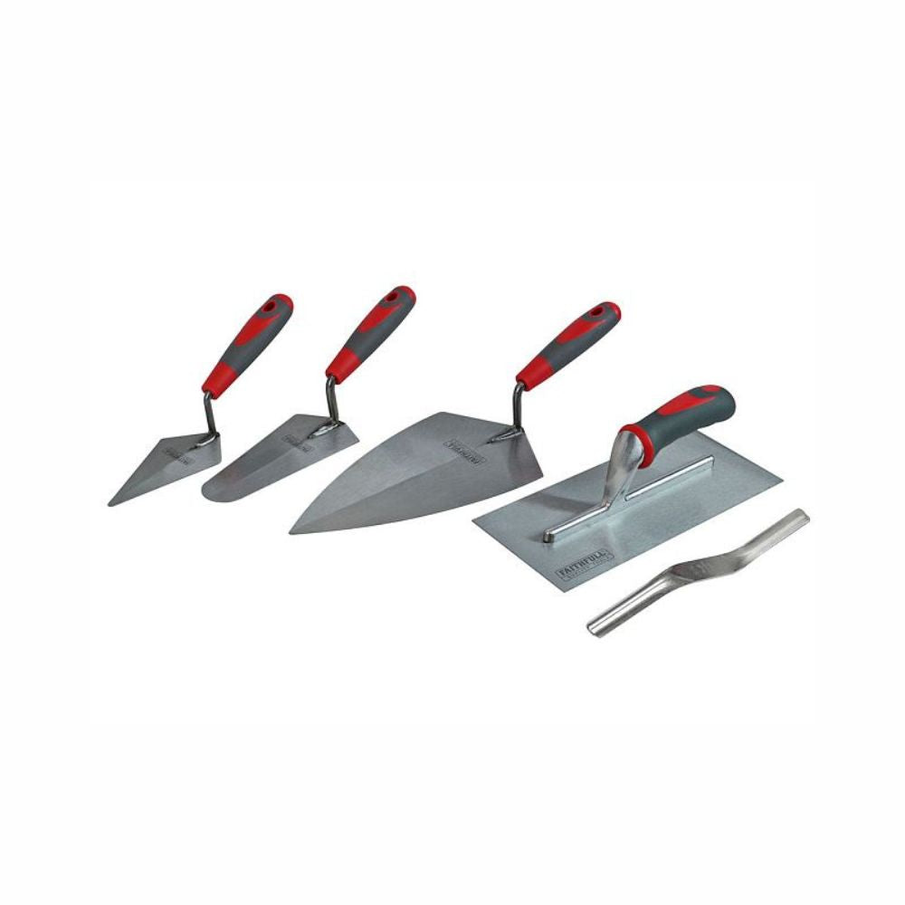 Faithfull Soft-Grip Trowel Set 5 Piece