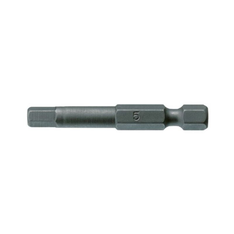 Teng Tools 1/4" Hex Bits 50mm 6mm ×3