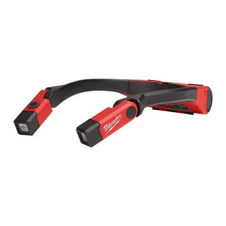 Milwaukee 400 Lumens Red Lithium USB Rechargeable TrueView Neck Light