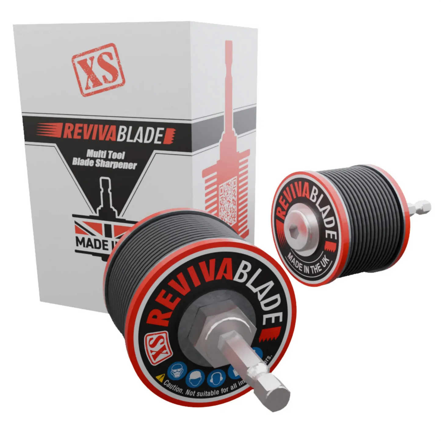 Revivablade XS Compact Multi-Tool Blade Sharpener with Hex Arbor