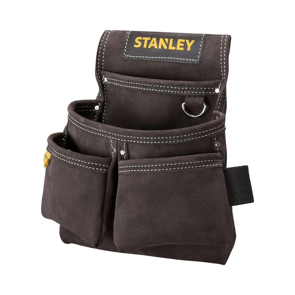 Stanley Leather Double Nail Pocket Pouch