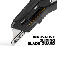ToughBuilt Fixed Blade Knife + Sliding Guard