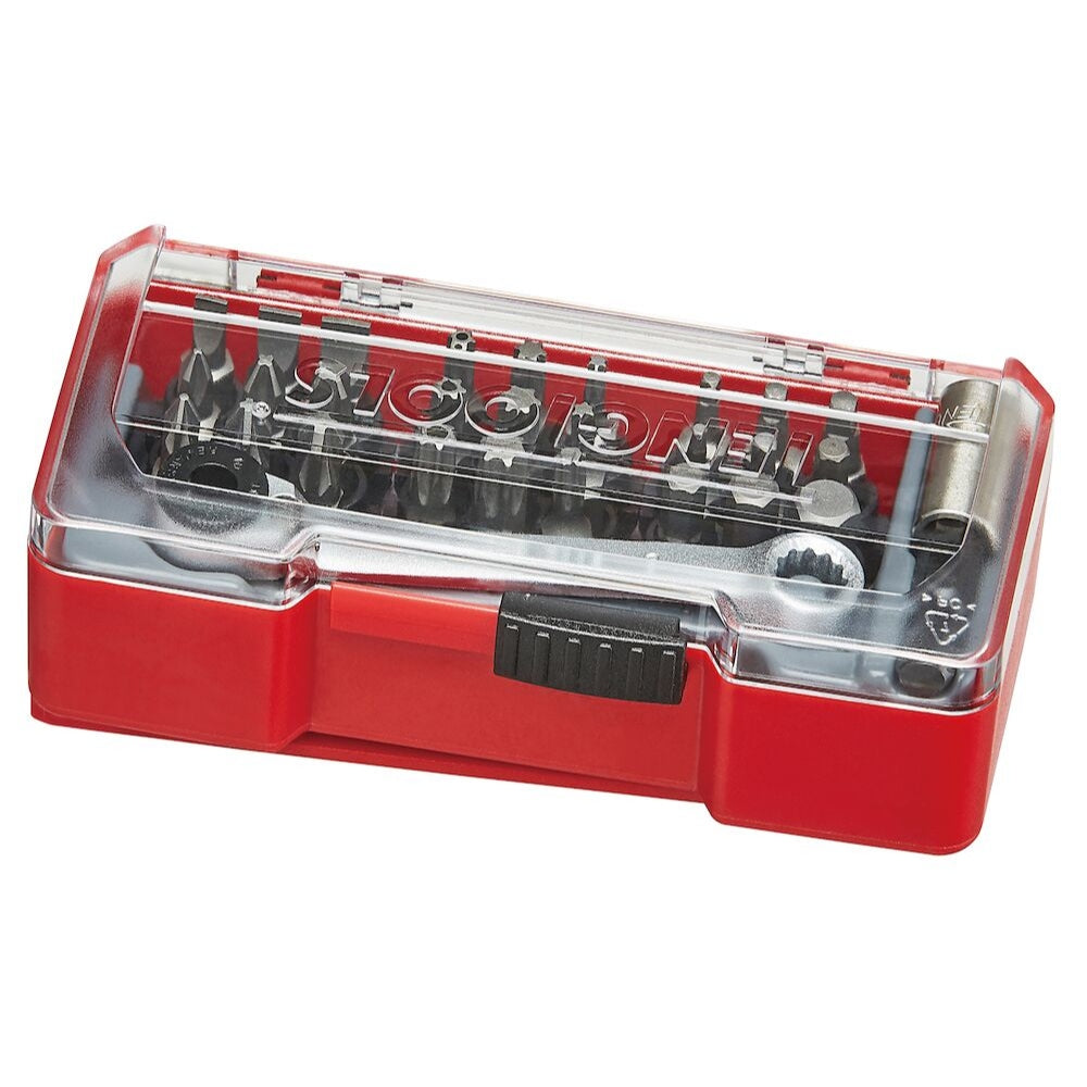 Teng Tools Mixed Bit Set x29 Pcs In Carry Case With Belt Clip