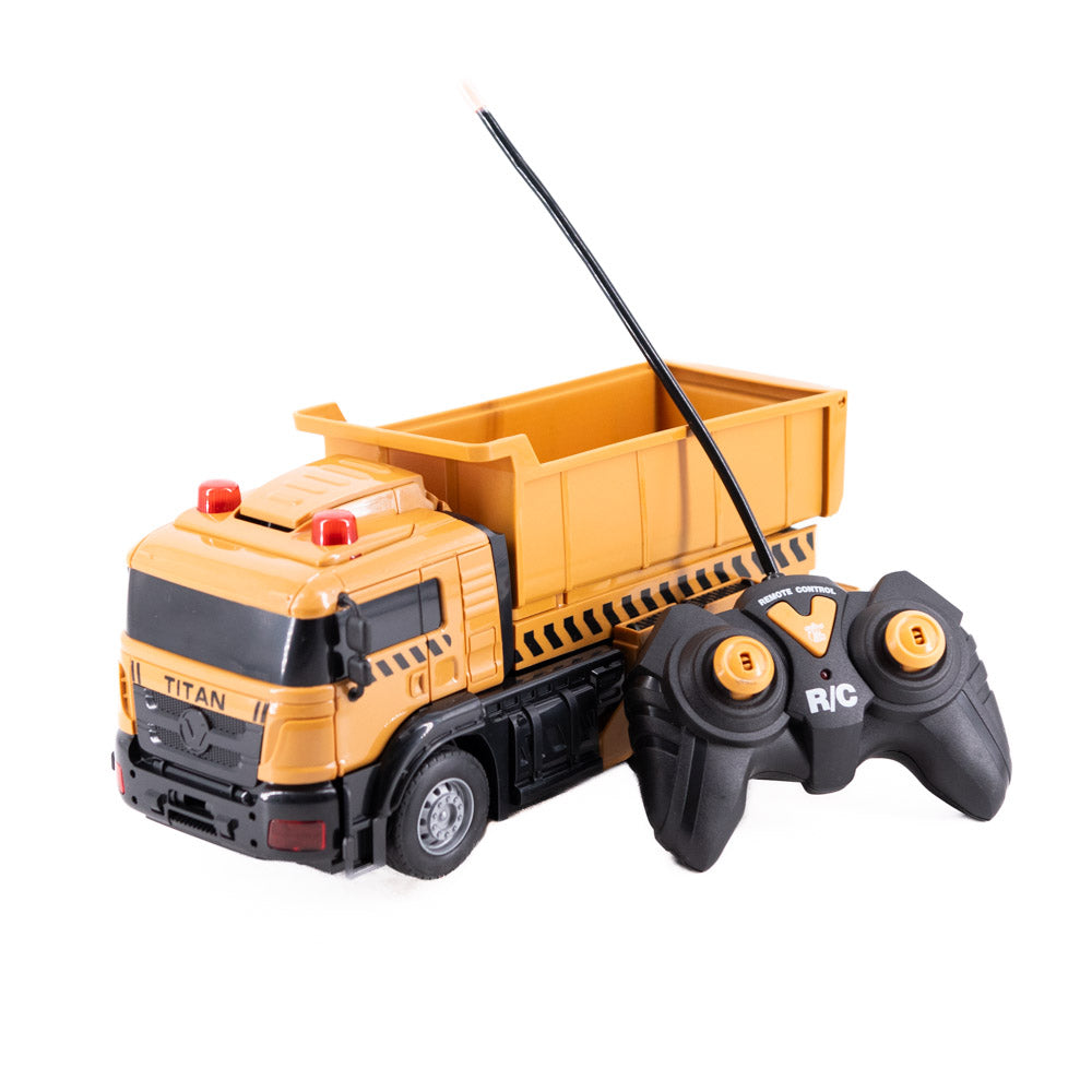 Vaunt Remote Control Transforming Toy Dump Truck