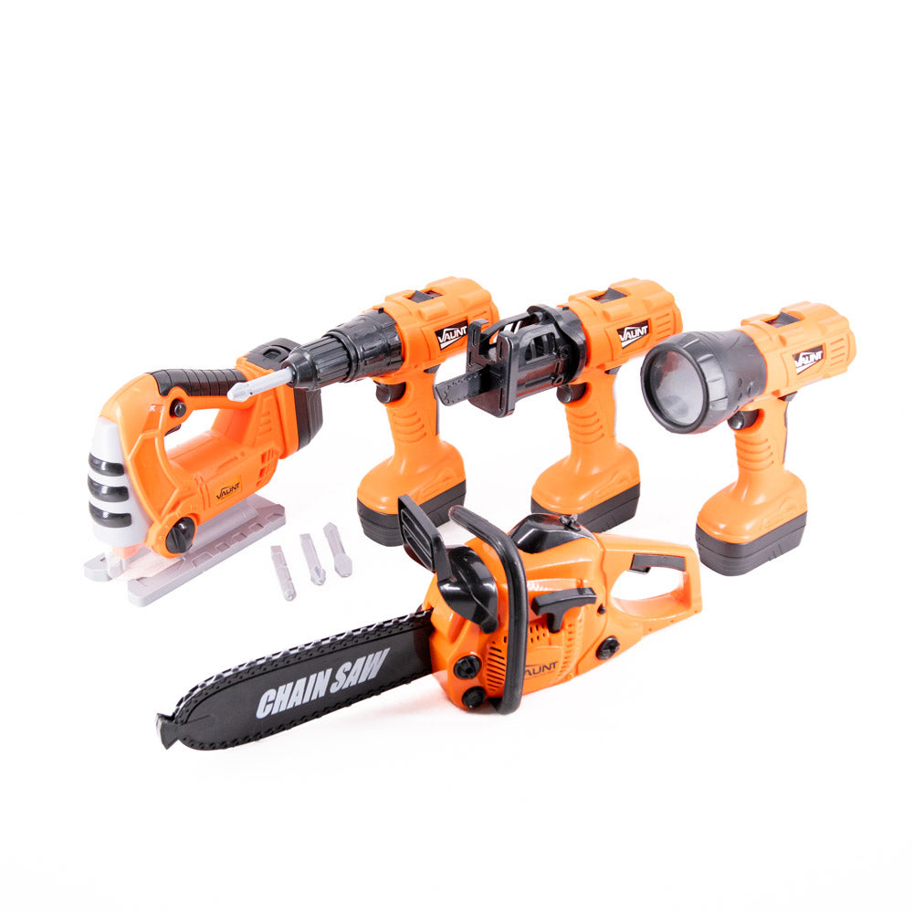 Vaunt 5 Piece Cordless Toy Tool Set
