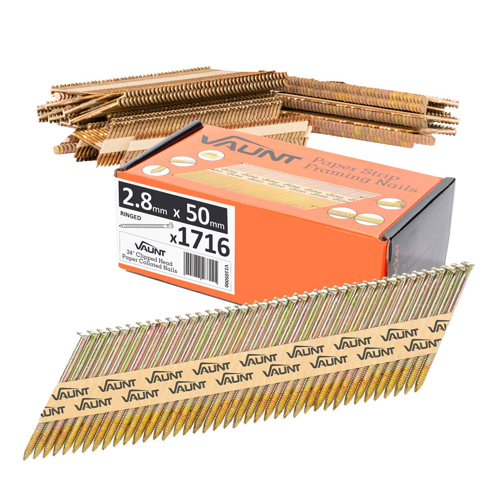 Vaunt 50mm x 2.8mm 34° Angled Framing Nails - Pack of 1716