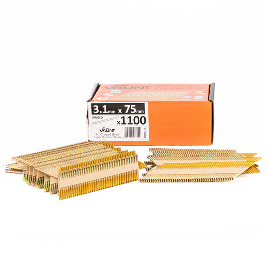 Vaunt 75mm x 3.1mm 34° Angled Framing Nails - Pack of 1100