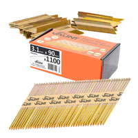 Vaunt 90mm x 3.1mm 34° Angled Framing Nails - Pack of 1100