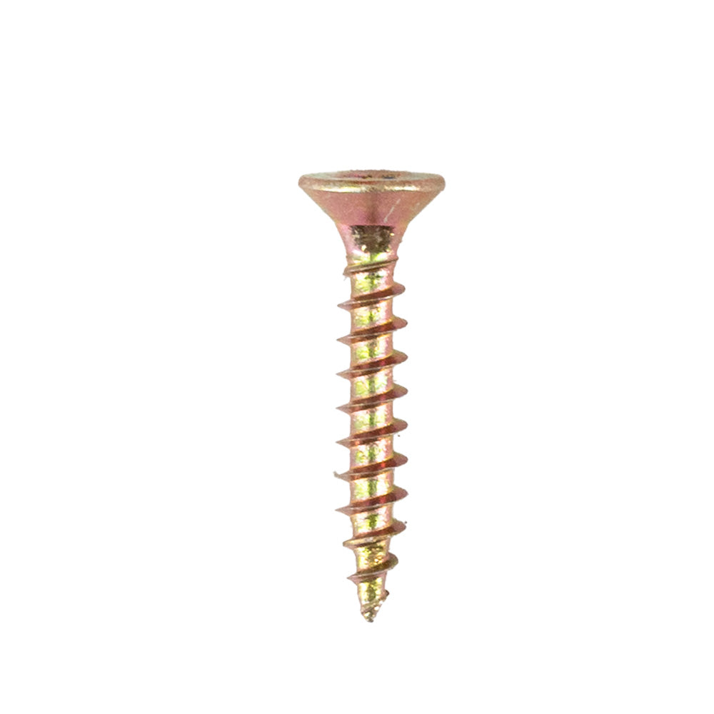 Vaunt 4.0 x 40mm Woodscrew Zinc Yellow Passivated - Box of 200