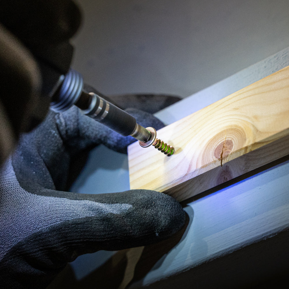 Vaunt 5.0 x 50mm Woodscrew Zinc Yellow Passivated - Box of 100