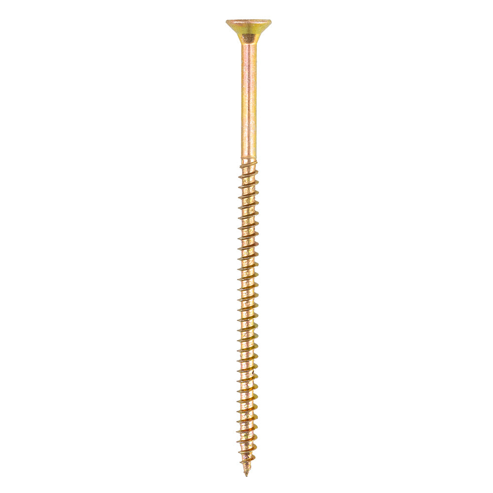Vaunt 5.0 x 100mm Woodscrew Zinc Yellow Passivated - Box of 100