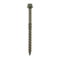 Vaunt 6.7mm x 90mm Hex Head Green Organic Timber Screws  - Box of 50