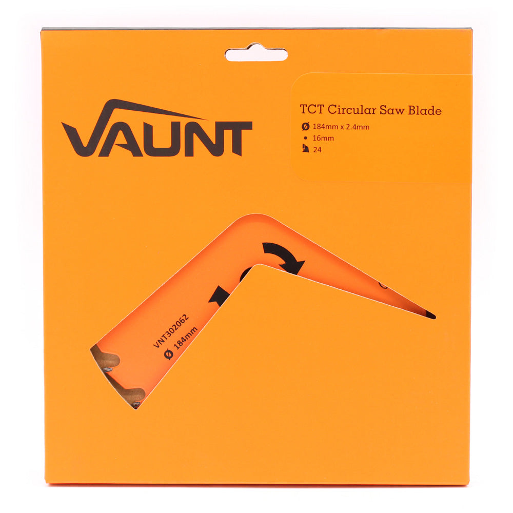 Vaunt 184mm x 16mm 24T TCT Circular Saw Blade