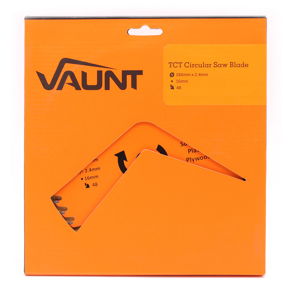 Vaunt 184mm x 16mm 48T TCT Circular Saw Blade