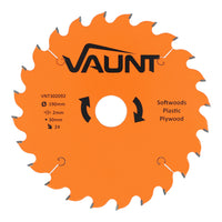 Vaunt 190mm x 30mm 24T TCT Circular Saw Blade