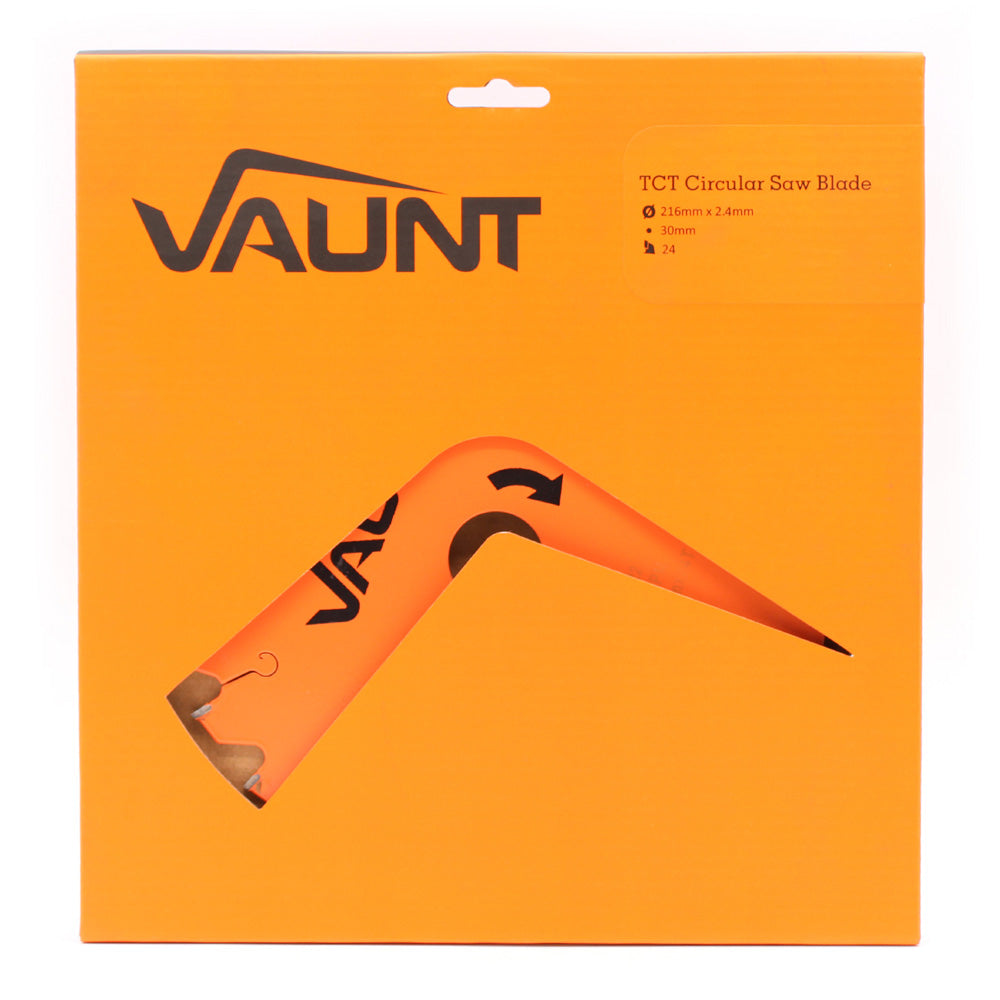 Vaunt 216mm x 30mm 24T TCT Circular Saw Blade