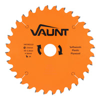 Vaunt 216mm x 30mm 24T TCT Circular Saw Blade