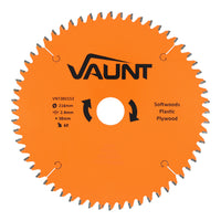 Vaunt 216mm x 30mm 60T TCT Circular Saw Blade