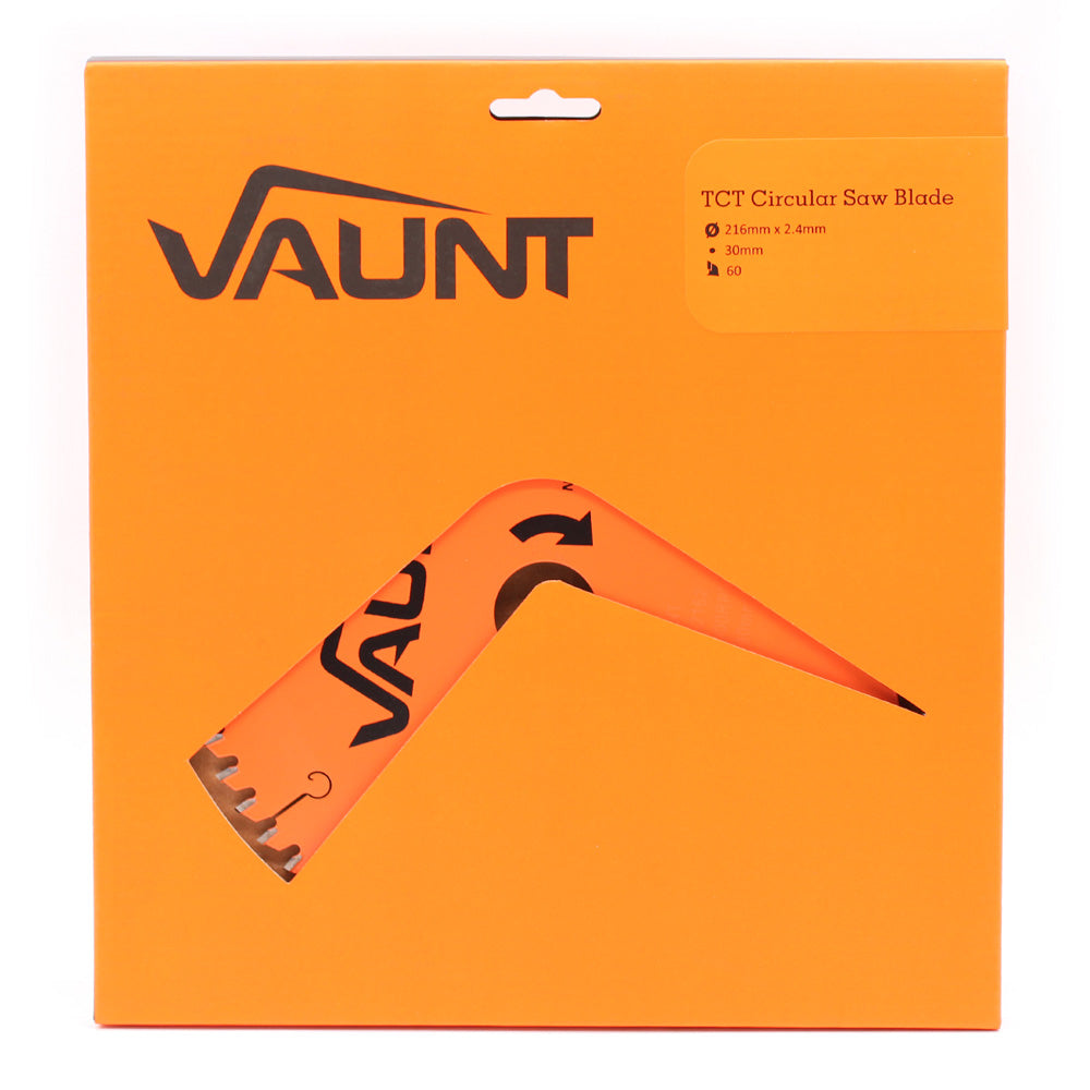 Vaunt 216mm x 30mm 60T TCT Circular Saw Blade for Aluminium Cutting