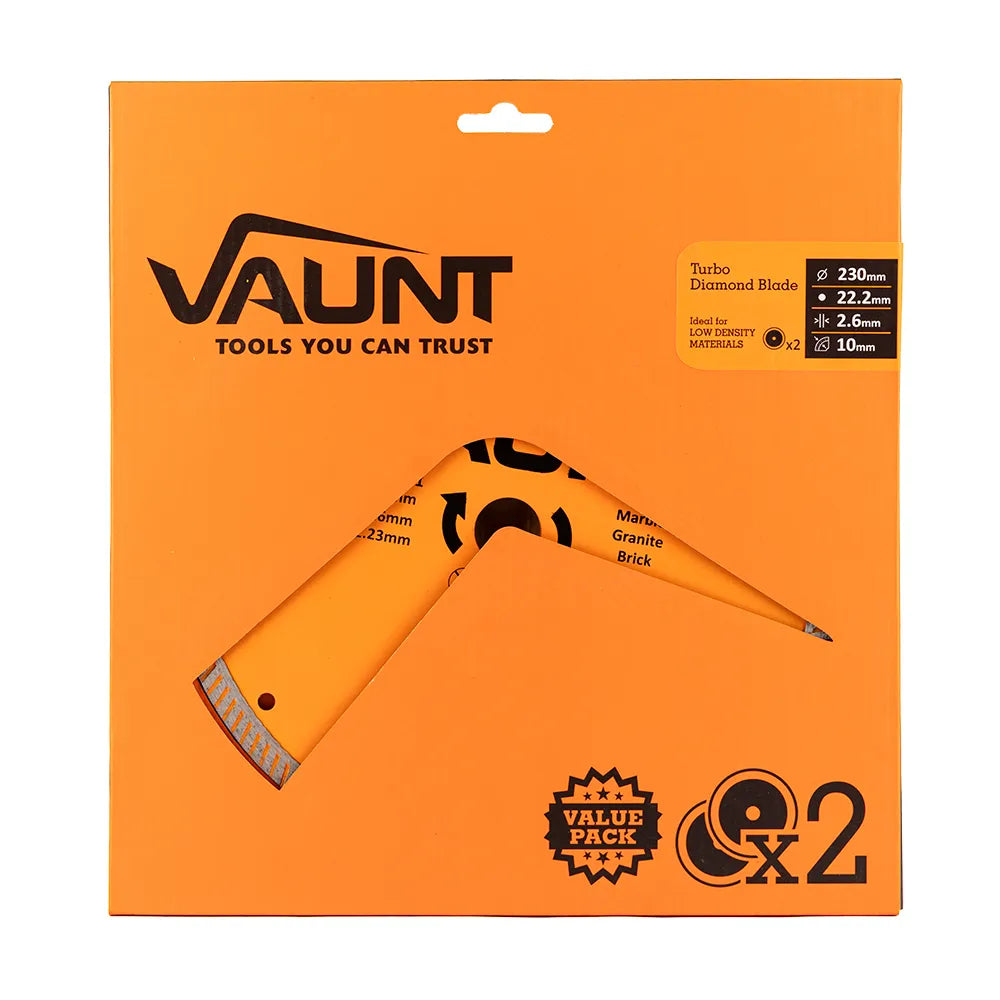 Vaunt General Purpose Diamond Blade 230mm - Pack of 2