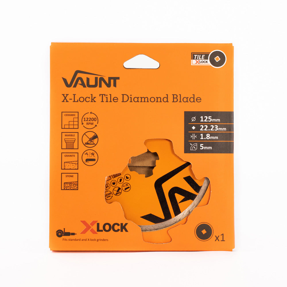 Vaunt 125mm X-Lock Diamond Tile Blade