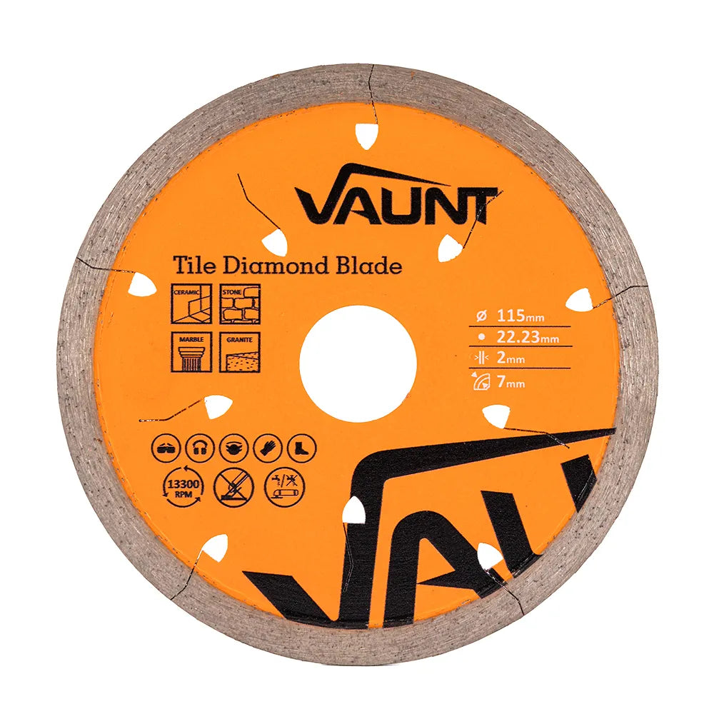 Vaunt General Purpose and Tile Diamond Blade Set 115mm - Pack of 3