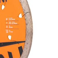 Vaunt General Purpose and Tile Diamond Blade Set 115mm - Pack of 3
