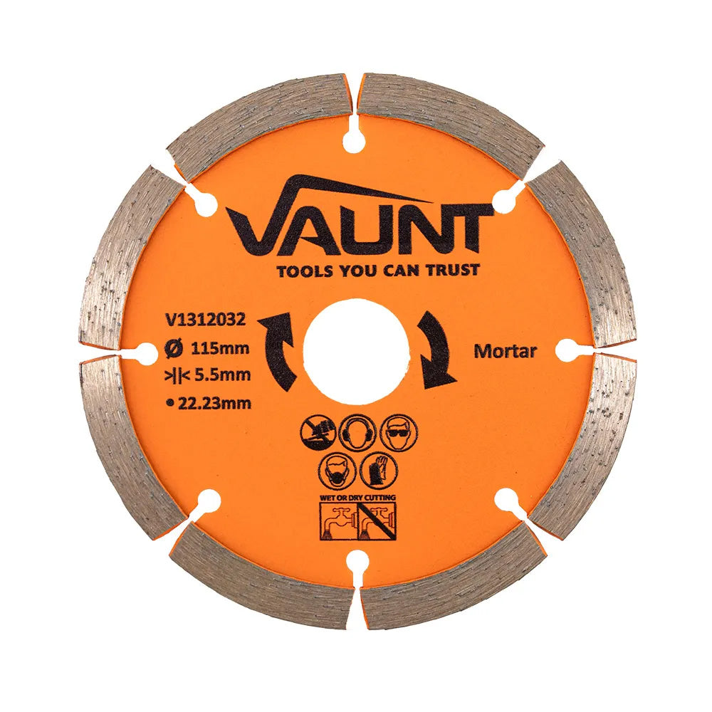Vaunt 115mm Mortar Raking & 115mm General Purpose Blade Set