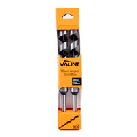 Vaunt 20mm x 235mm Wood Auger Drill Bits - Pack of 2