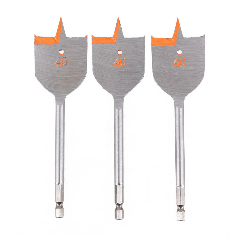 Vaunt 40mm x 152mm Flat Bits - Pack of 3