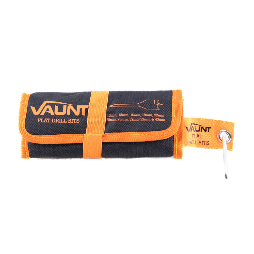 Vaunt 10 Piece Flat Drill Bit Set