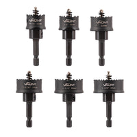 Vaunt 6 Piece Bi-Metal Impact Holesaw Set