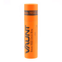Vaunt 6.0mm x 93mm HSS Drill Bit - Pack of 10