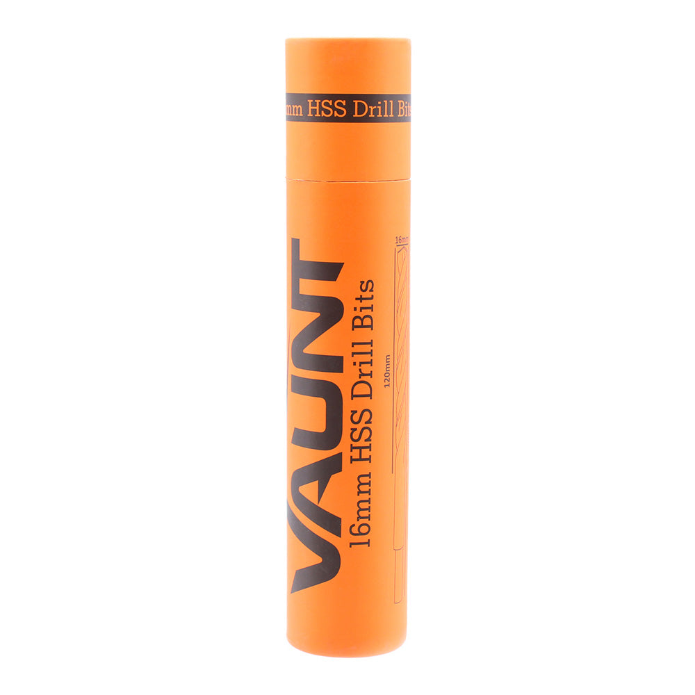 Vaunt 16mm x 178mm HSS Drill Bits - Pack of 2