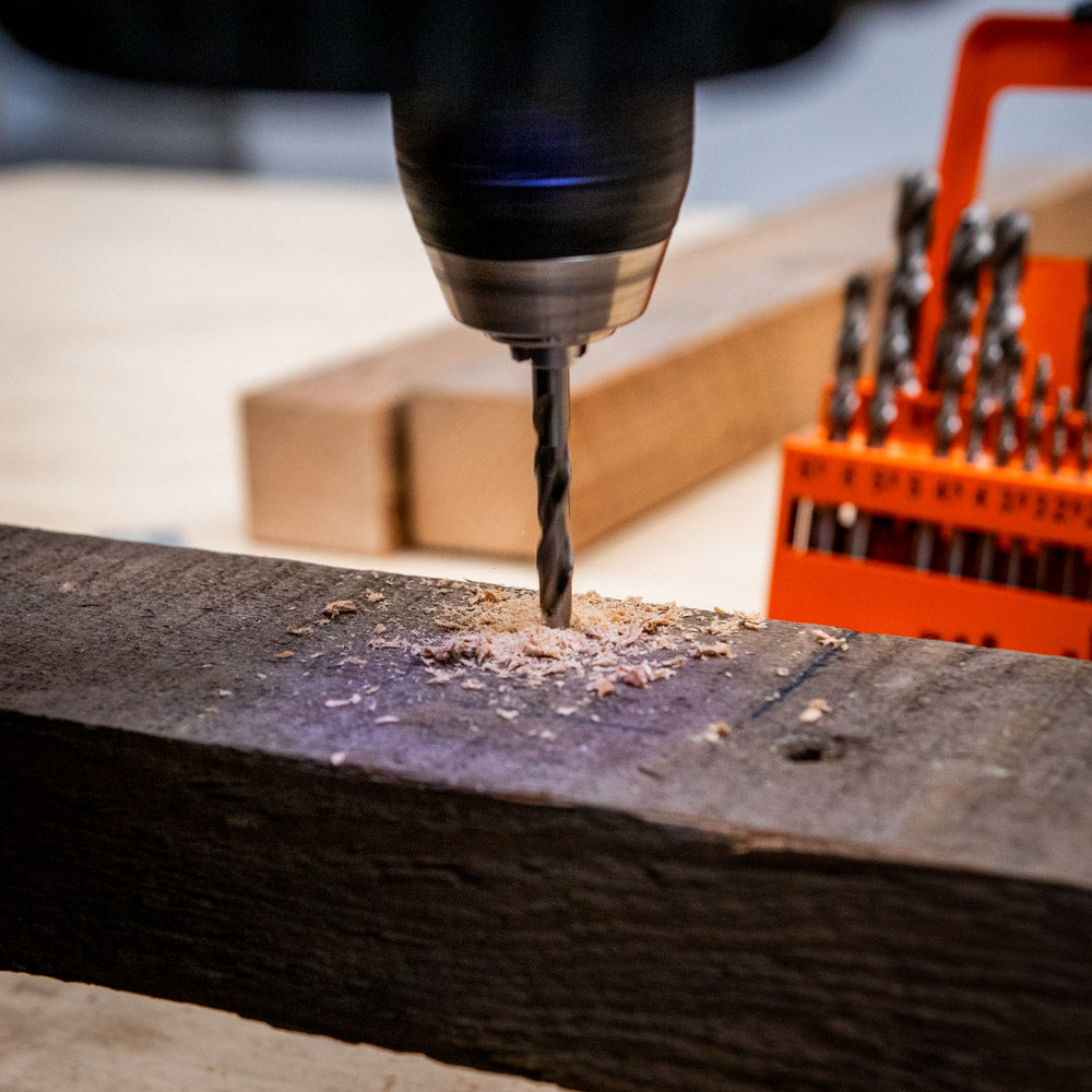Vaunt 19 Piece HSS Ground Forged Drill Bit Set