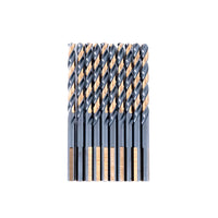 Vaunt 5.0mm x 86mm HSS M2 Turbo Drill Bits - Pack of 10