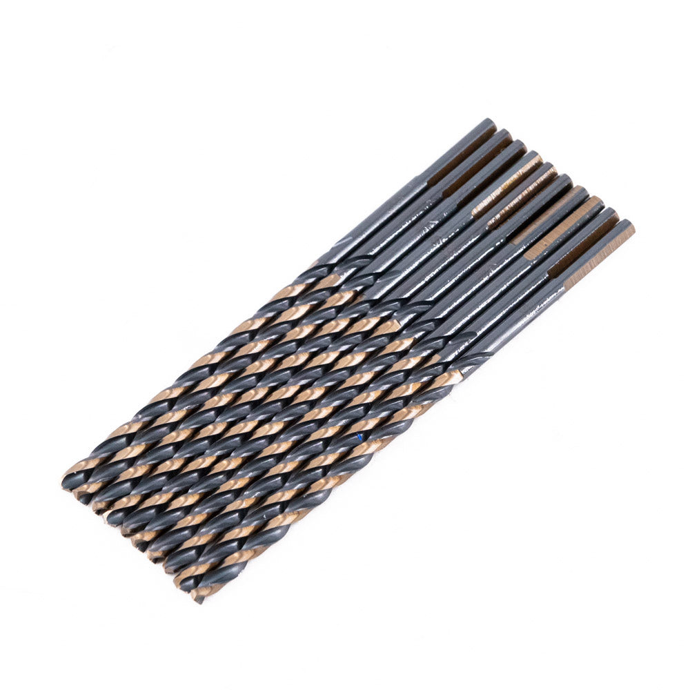 Vaunt 5.0mm x 132mm HSS M2 Long Turbo Drill Bits - Pack of 10
