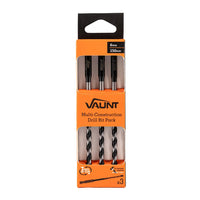 Vaunt 6.0mm x 150mm Multi-Construction Drill Bits - Pack of 3