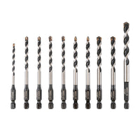 Vaunt 10 Piece Multi-Construction Drill Bit Set