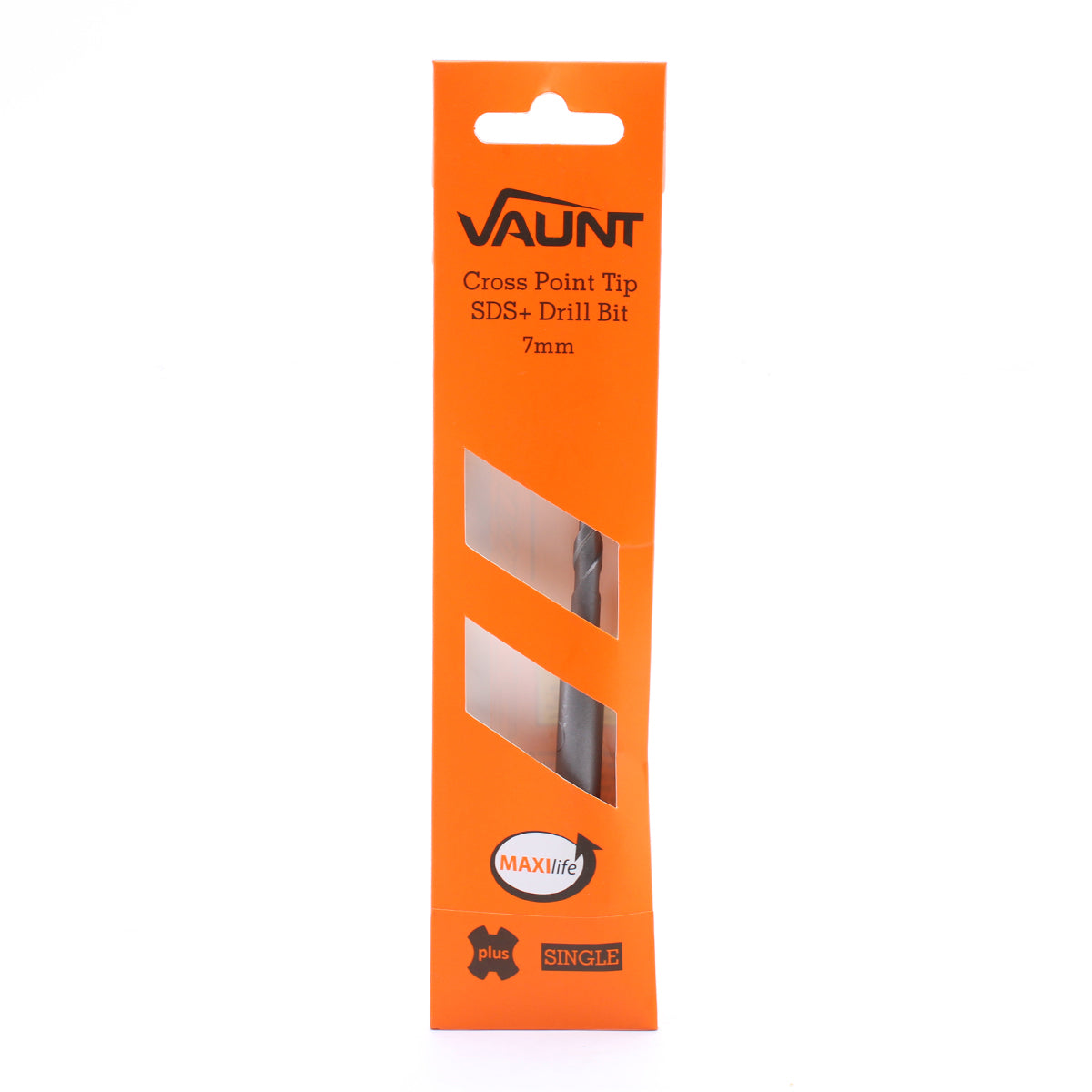 Vaunt SDS+ Endurance Cross Tip Drill Bit 7mm x 160mm