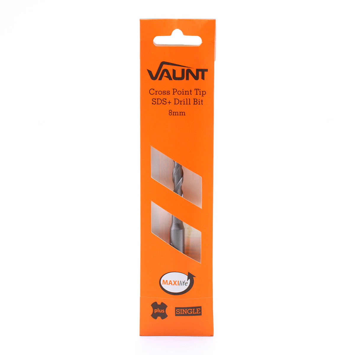 Vaunt SDS+ Endurance Cross Tip Drill Bit 8mm x 160mm