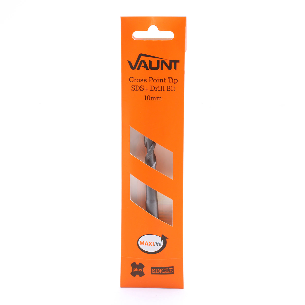 Vaunt SDS+ Endurance Cross Tip Drill Bit 10mm x 160mm