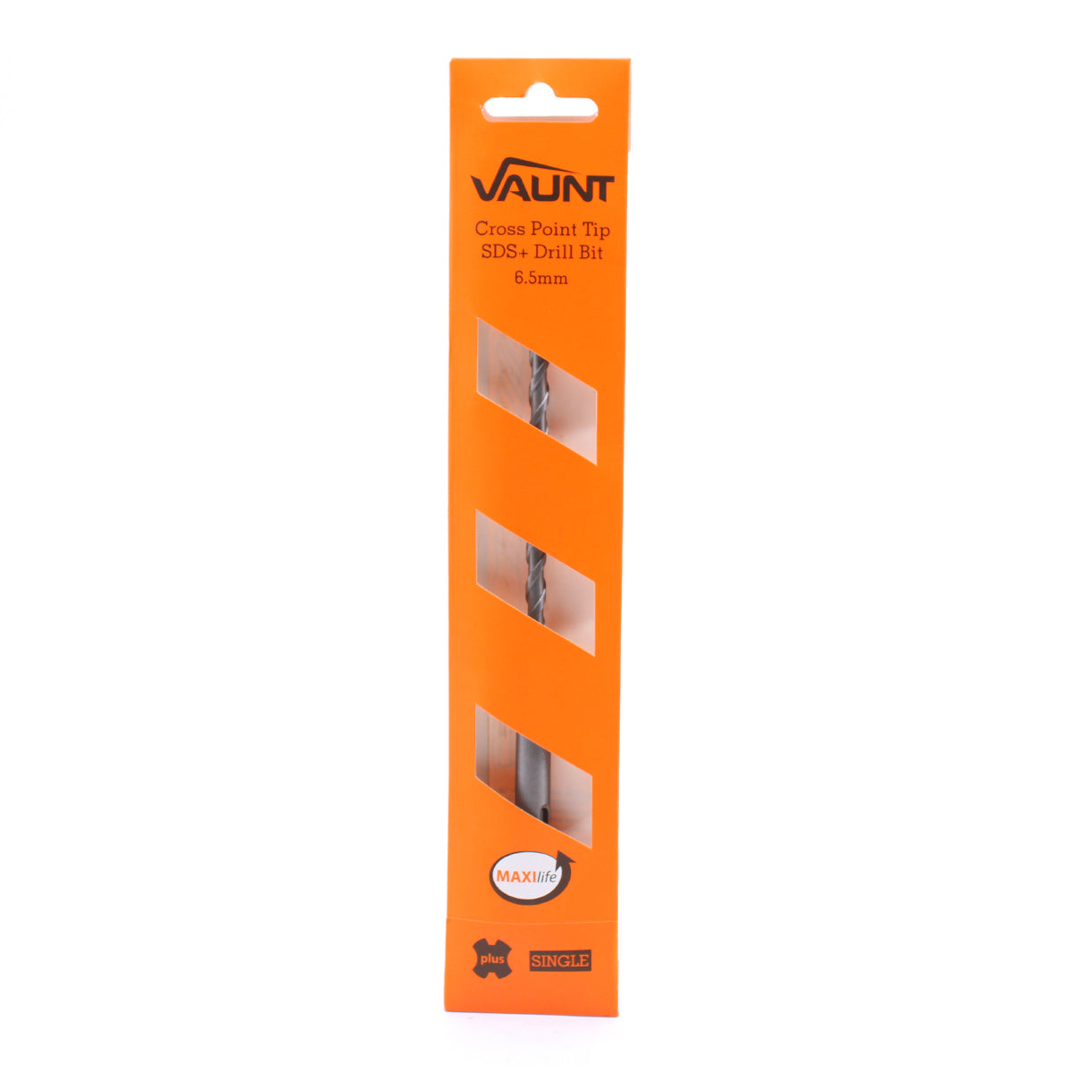 Vaunt SDS+ Endurance Cross Tip Drill Bit 6.5mm x 210mm