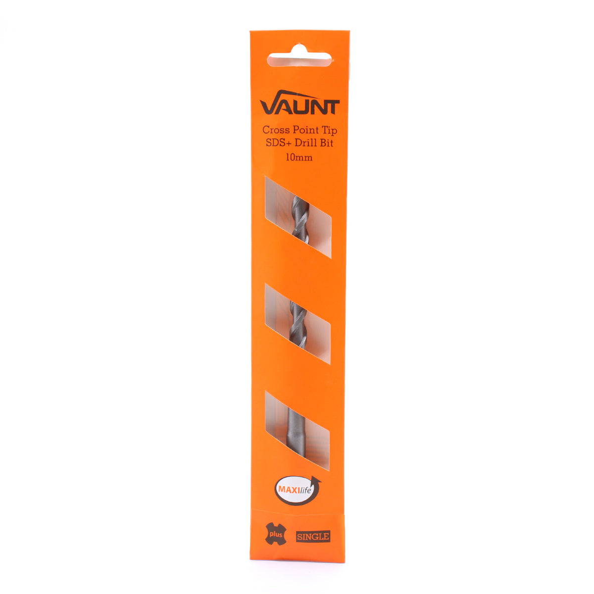 Vaunt SDS+ Endurance Cross Tip Drill Bit 10mm x 210mm