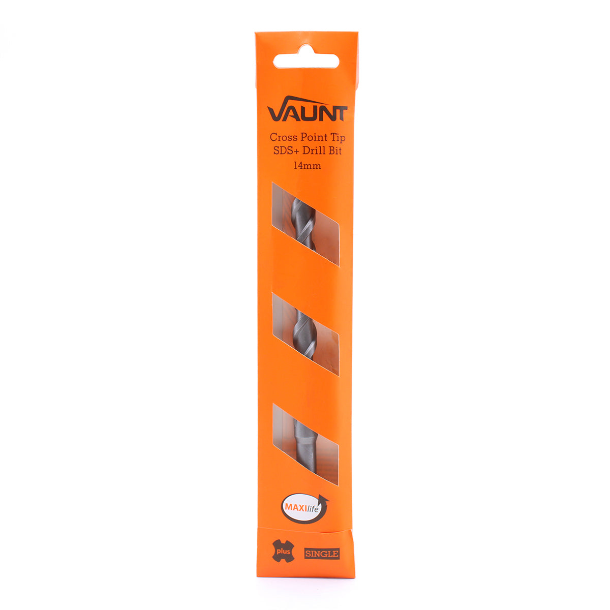 Vaunt SDS+ Endurance Cross Tip Drill Bit 14mm x 210mm