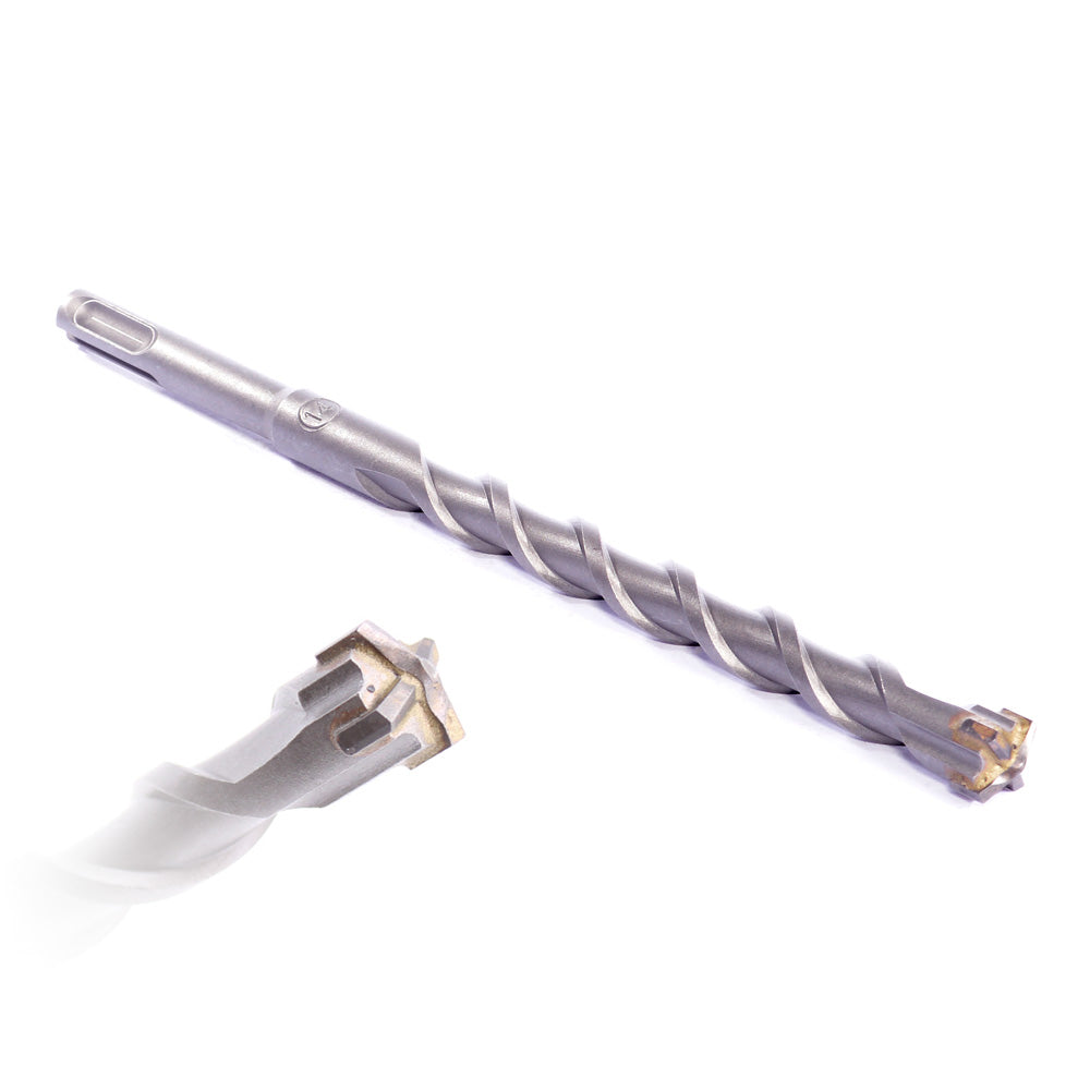 Vaunt SDS+ Endurance Cross Tip Drill Bit 14mm x 210mm