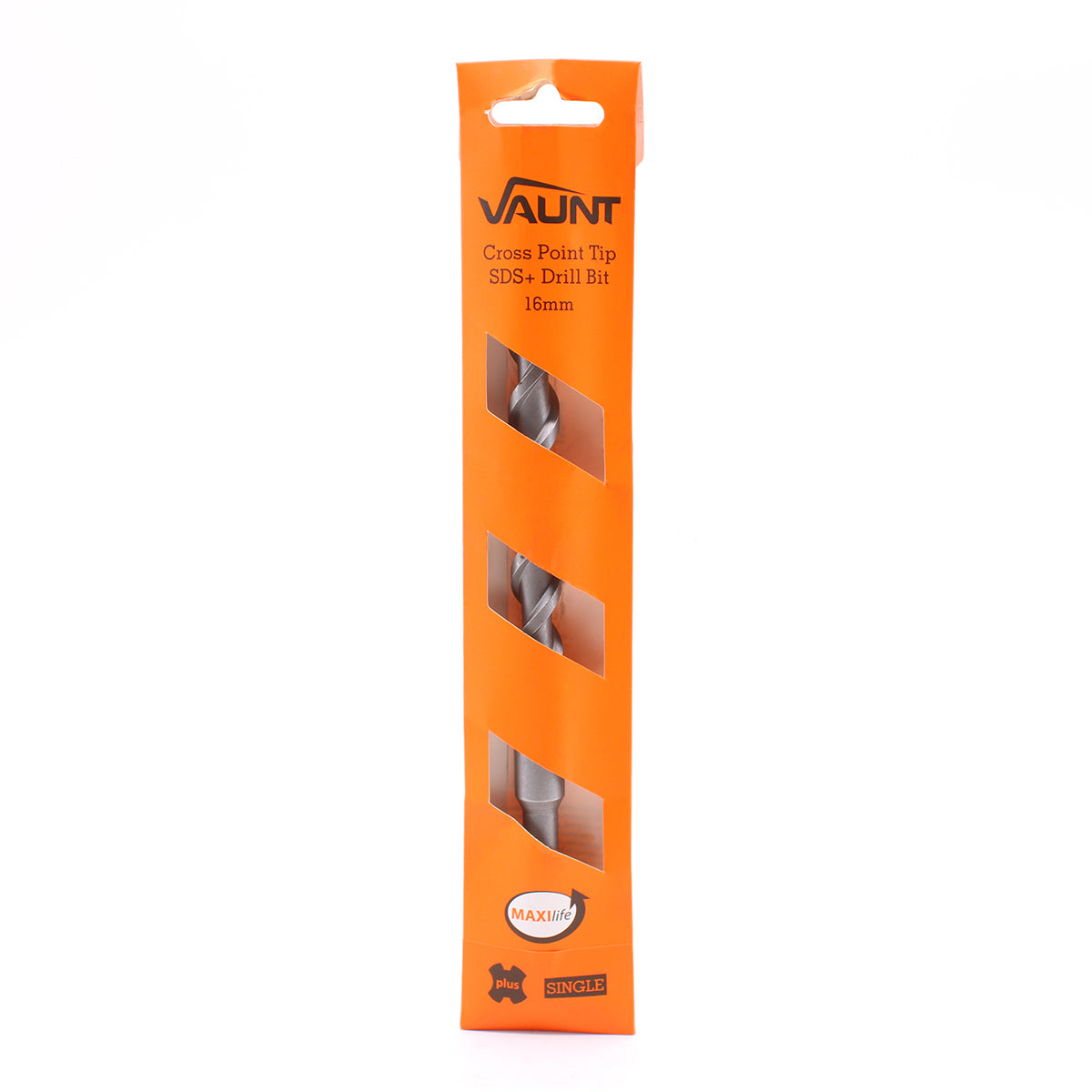 Vaunt SDS+ Endurance Cross Tip Drill Bit 16mm x 210mm