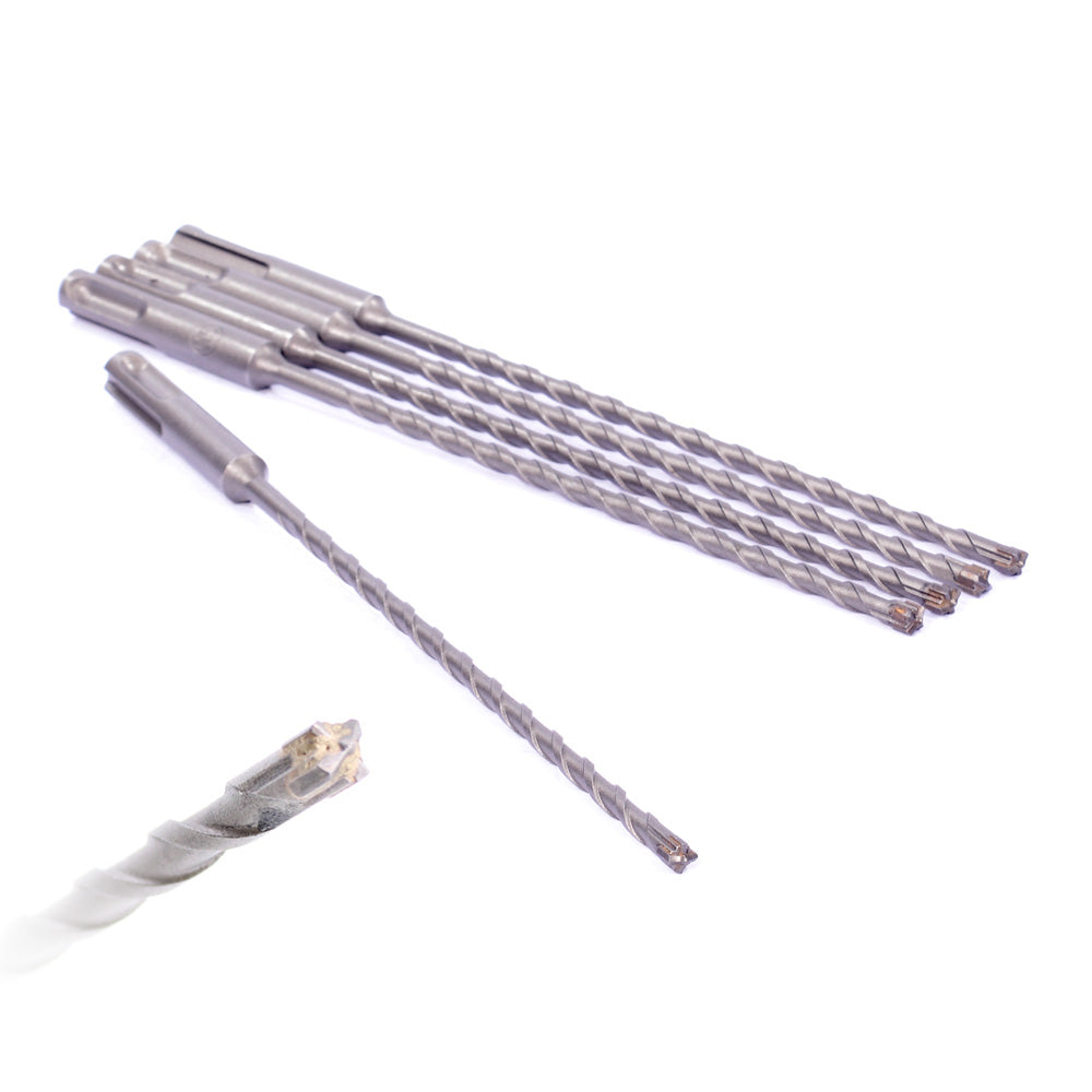 Vaunt SDS+ Endurance Cross Tip Drill Bit 5.5mm x 210mm - Pack of 5